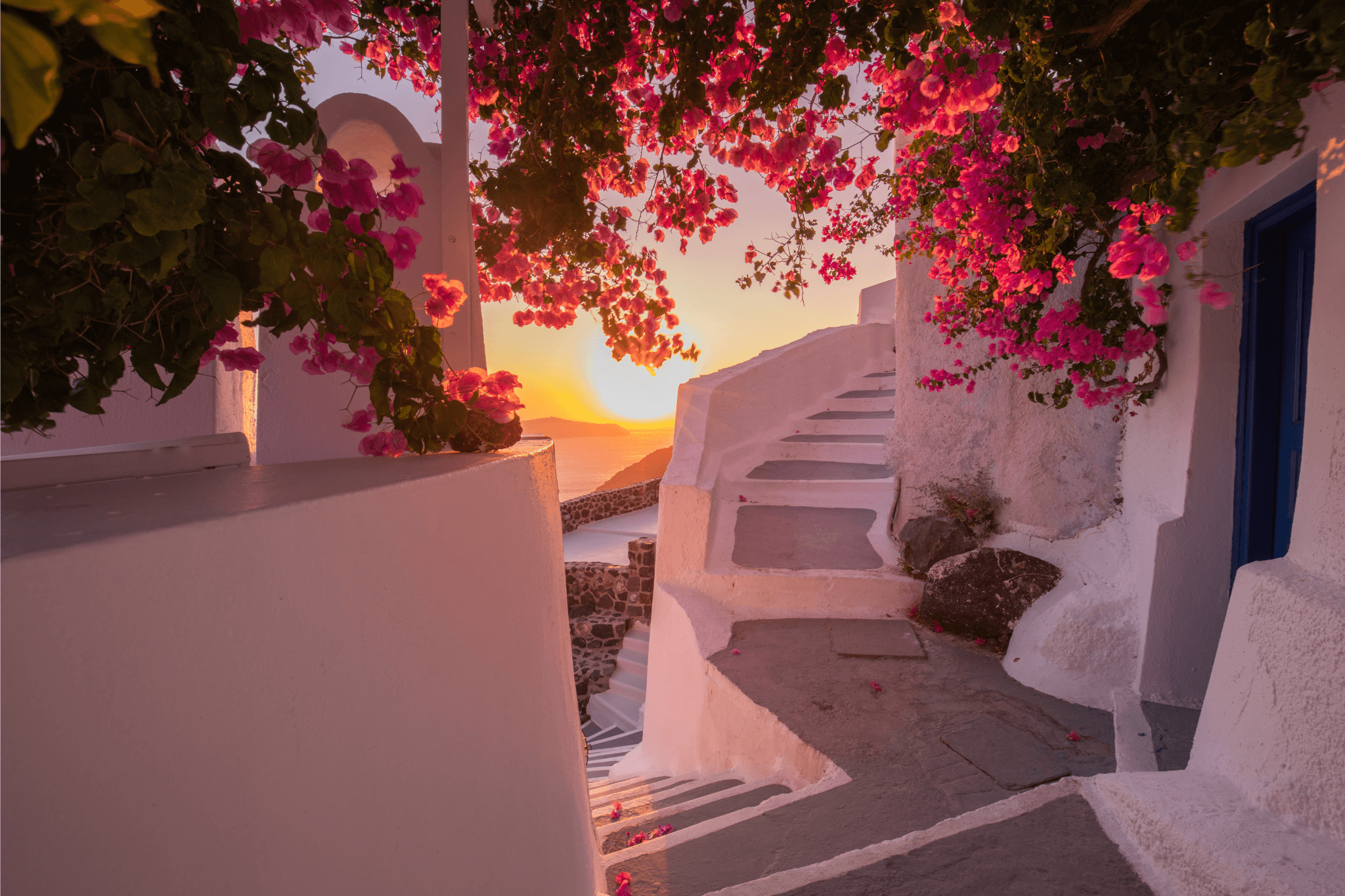 romantic spots in santorini