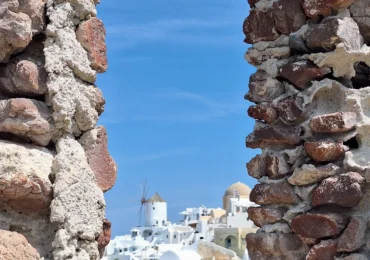 santorini stories behind village names