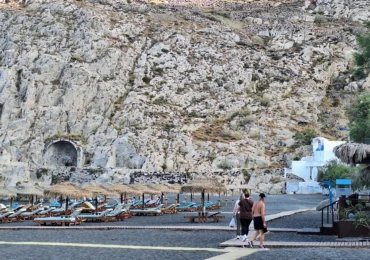 santorini stories behind village names